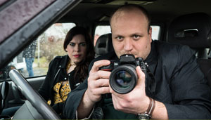 Im Visier: Klaus (Moritz A. Sachs) und Sarah (Julia Stark) setzten alles daran, die dunklen Machenschaften des Fleischkonzerns aufzudecken.