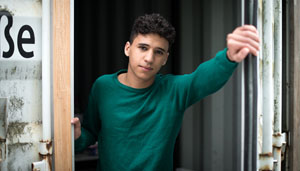 Ein neues Gesicht in der "Lindenstraße": Mohamed Issa spielt den Flüchtling "Jamal".
