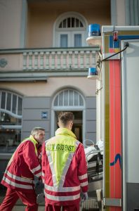 Noteinsatz für die Rettungskräfte in der "Lindenstraße".